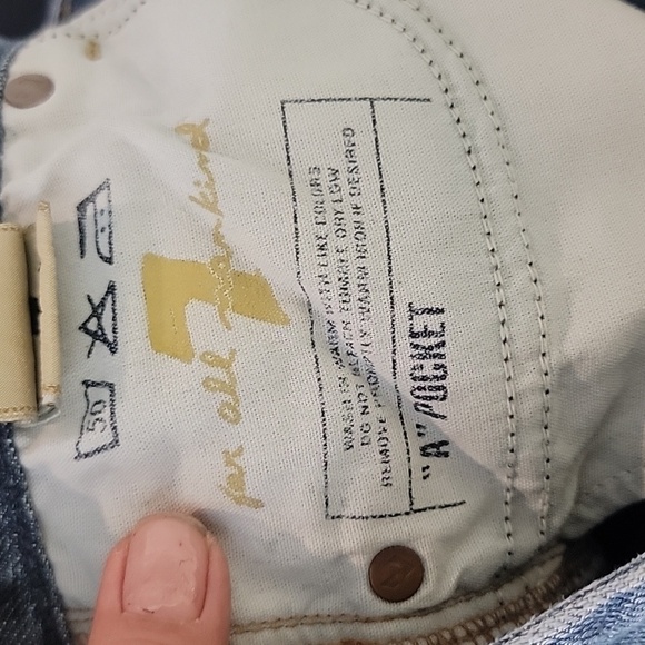 7 for all mankind "A" pocket slim bootcut jeans - Picture 10 of 12